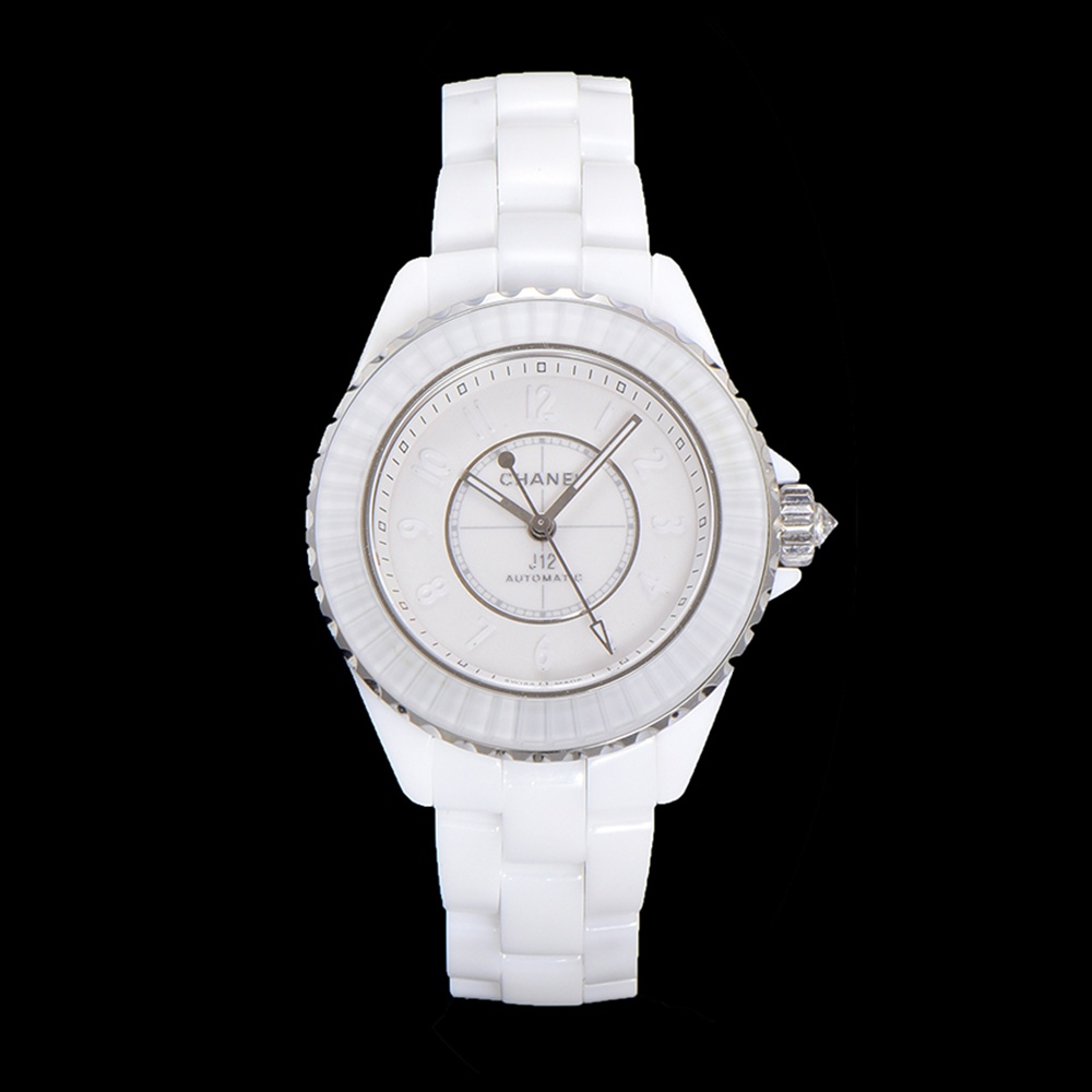 [샤넬] Chanel J12 Automatic Diamond H10473 – 샤넬 J12 다이아몬드 베젤 워치 칼리버 33mm