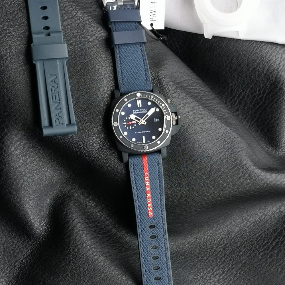 [파네라이] 2025 PAM 1466 Quaranta Luna Rossa Luminor Submersible Automatic - 파네라이 콰트로 루나로사 섭머저블 오토메틱 44mm